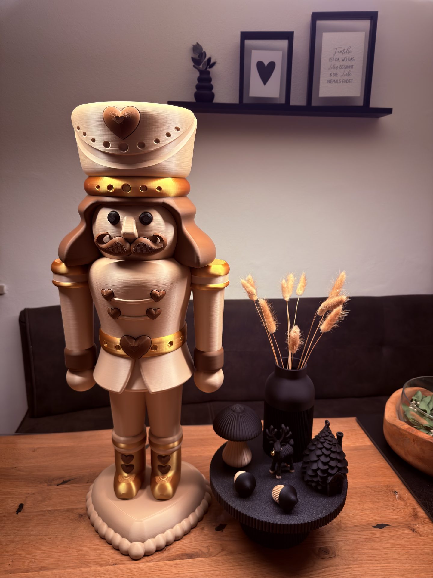 Nussknacker XXL – 3D-Druck-Deko von 3Dstüberl.de