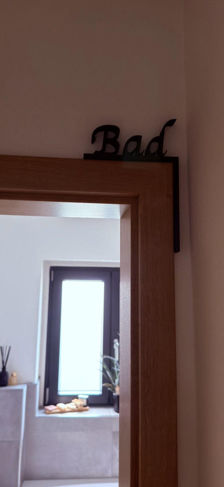 Türrahmen Schild – 3D-Druck-Deko von 3Dstüberl.de