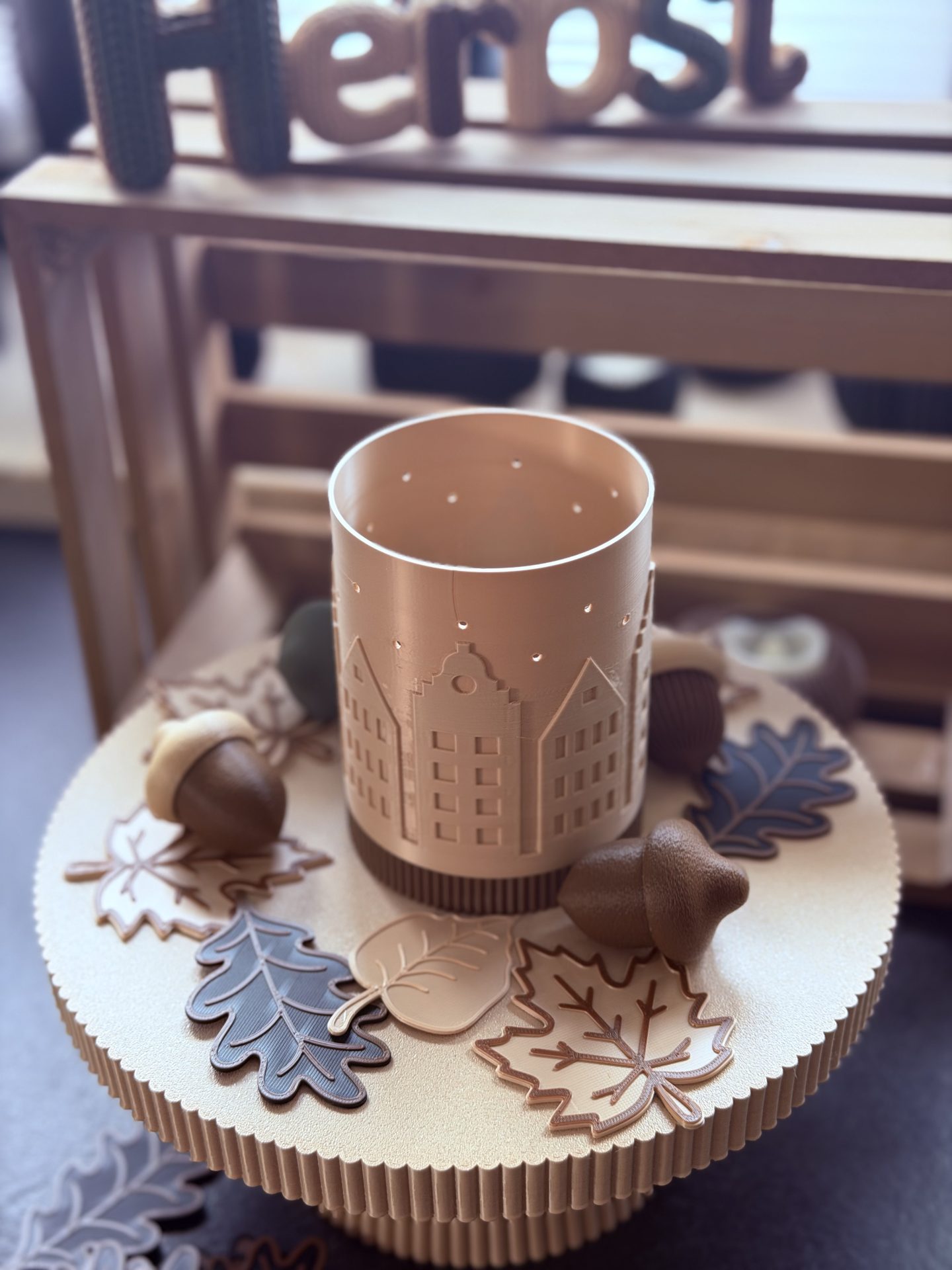 Windlicht „Haus“ – 3D-Druck-Deko von 3Dstüberl.de
