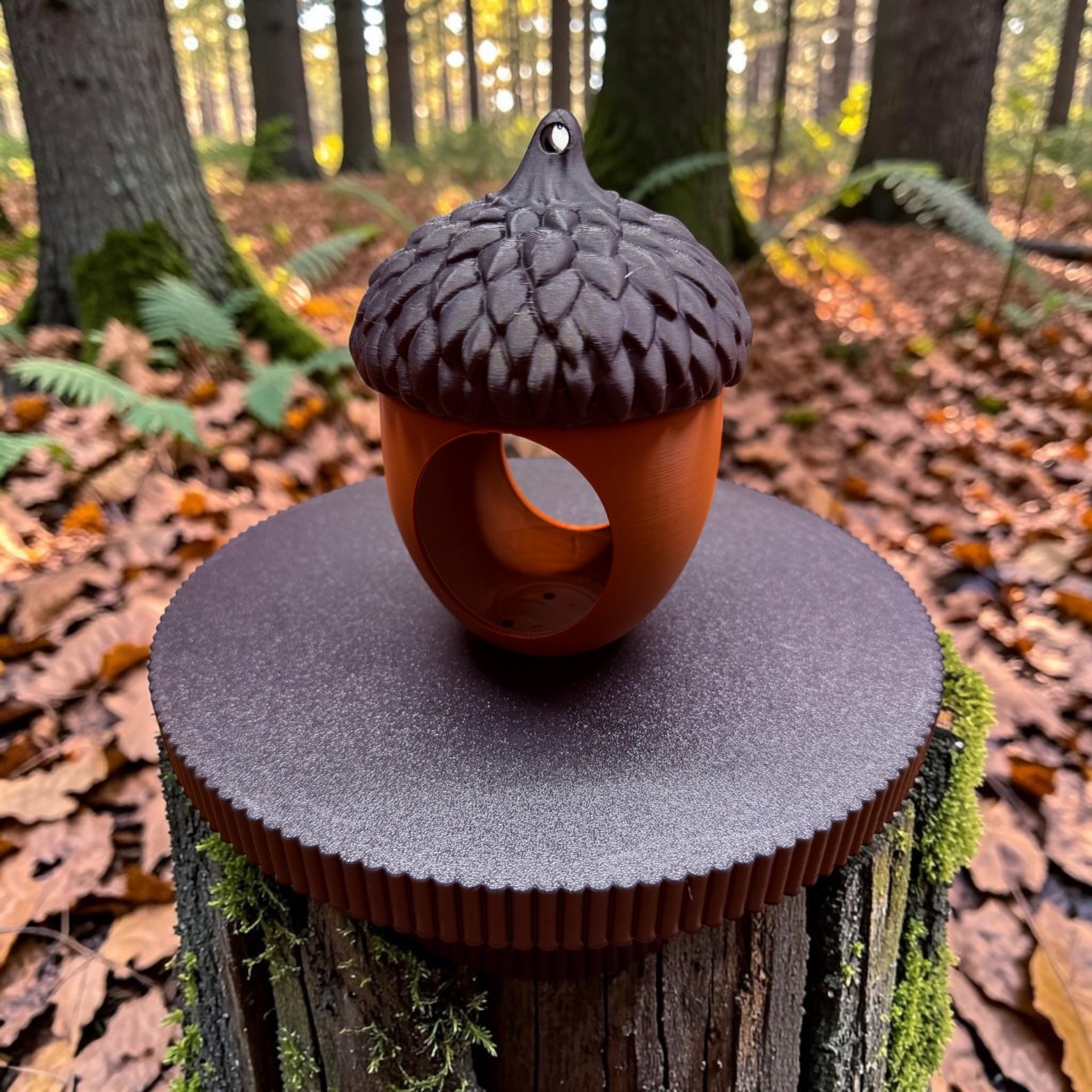 Kleines Futterhäuschen – 3D-Druck-Deko von 3Dstüberl.de