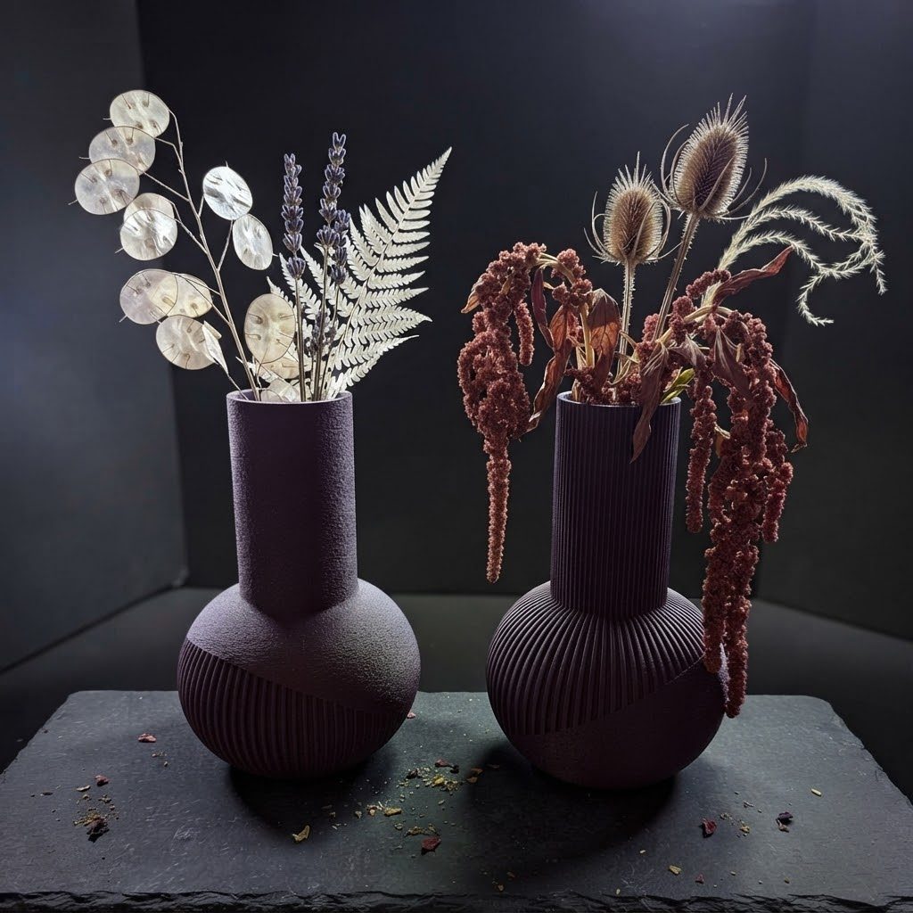 Japandi Vasen – 3D-Druck-Deko von 3Dstüberl.de