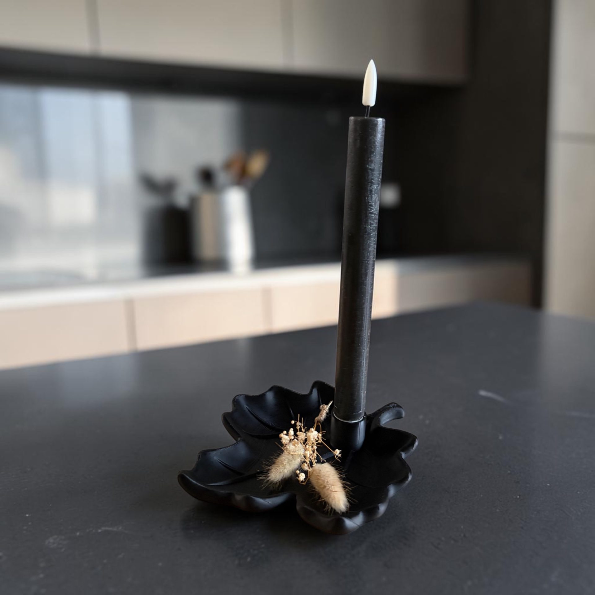 Ahornblatt inkl. Kerzenhalter – 3D-Druck-Deko von 3Dstüberl.de