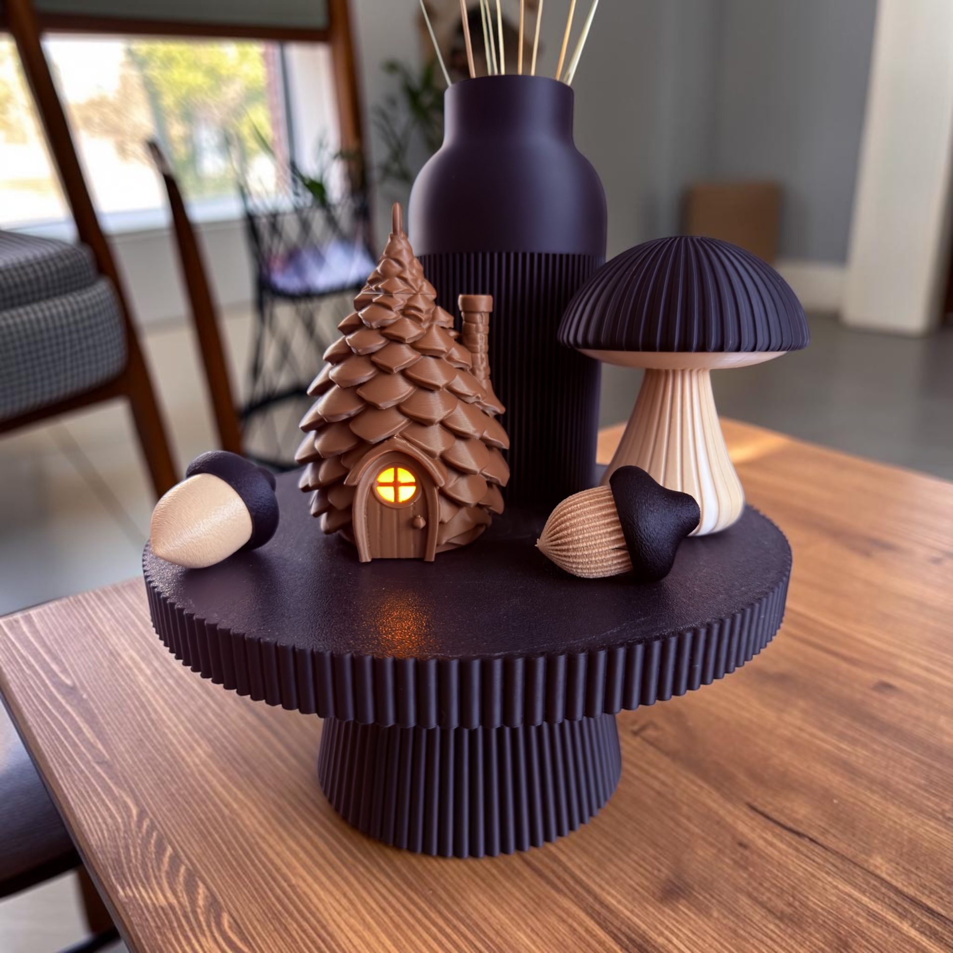 LED Zapfenhäuschen – 3D-Druck-Deko von 3Dstüberl.de