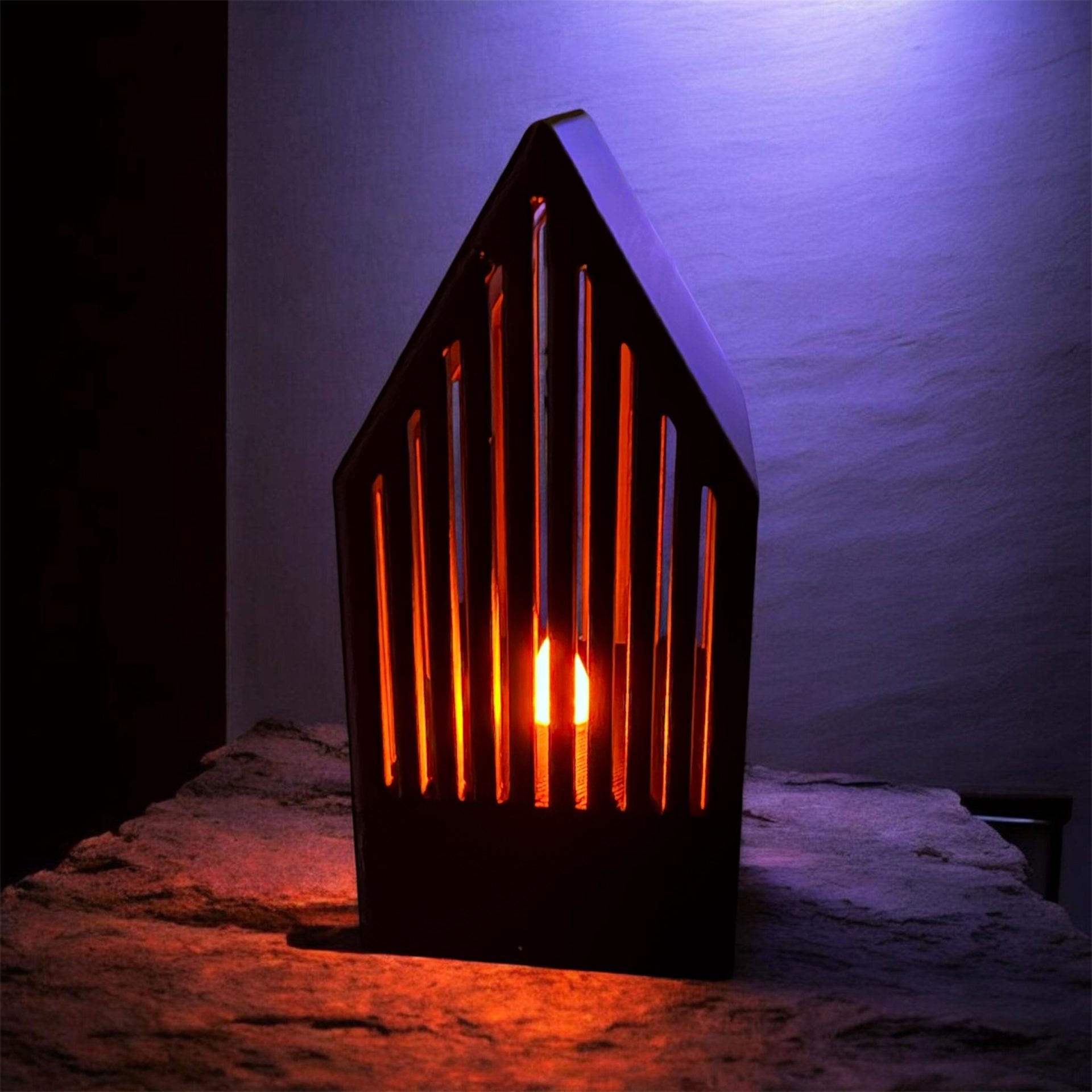 Paneel LED Lichthaus – 3D-Druck-Deko von 3Dstüberl.de